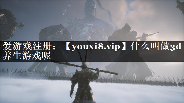 什么叫做3d养生游戏呢